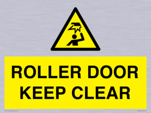 ROLLER DOOR KEEP CLEAR